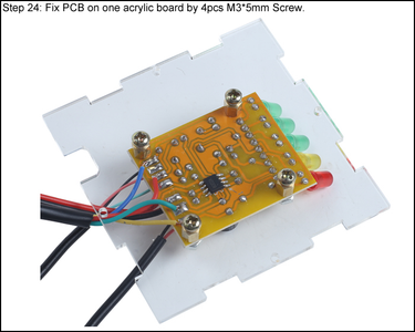 Fix PCB on One Acrylic Board