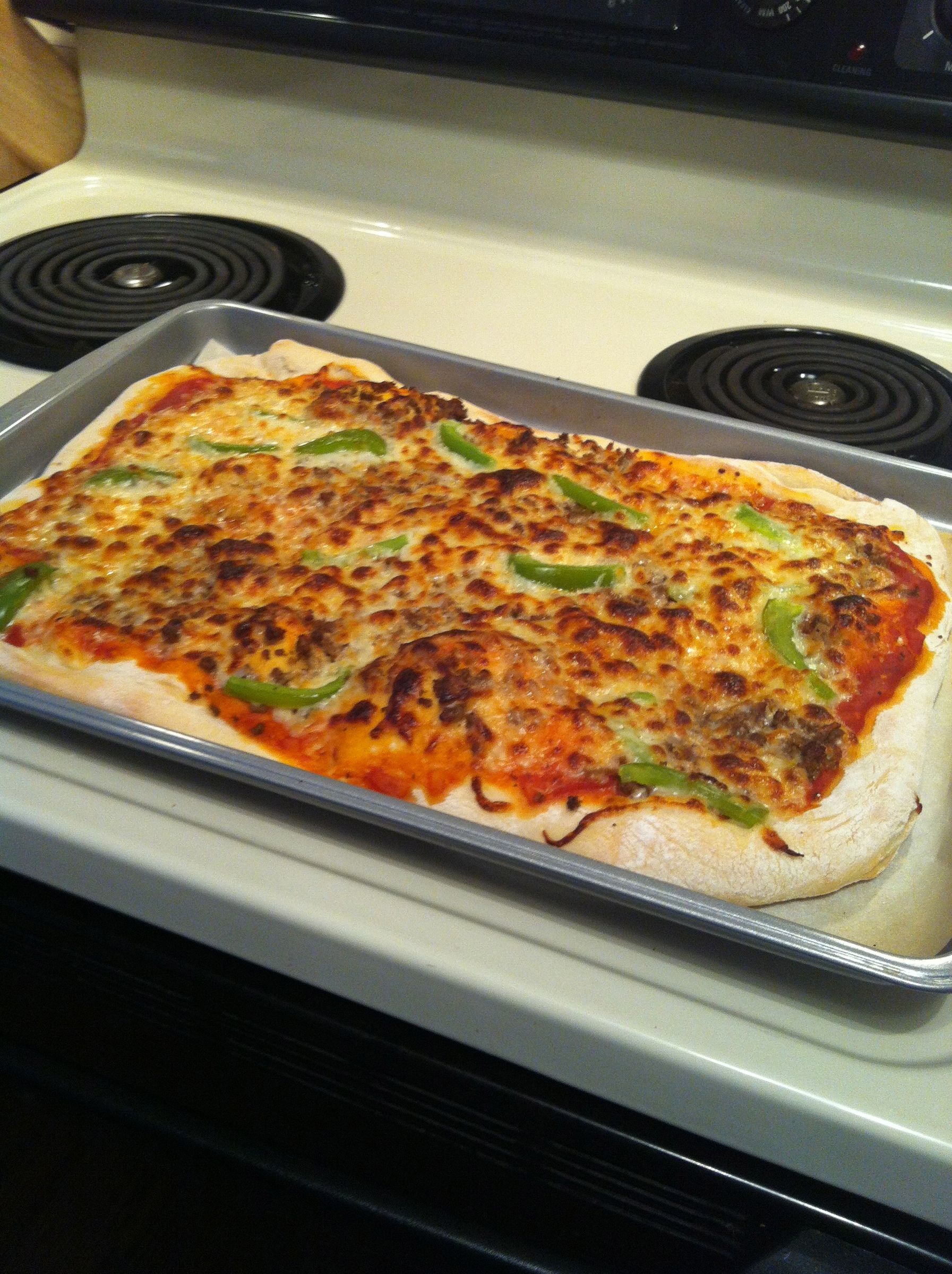 Homemade Pizza Dough and Sauce