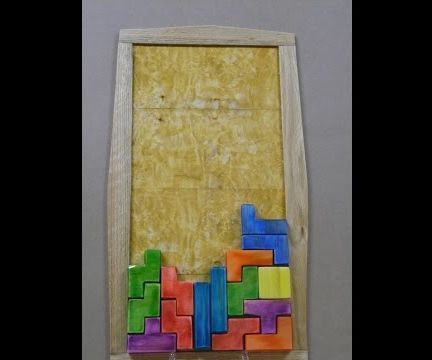 HomeMade Tetris Game Board