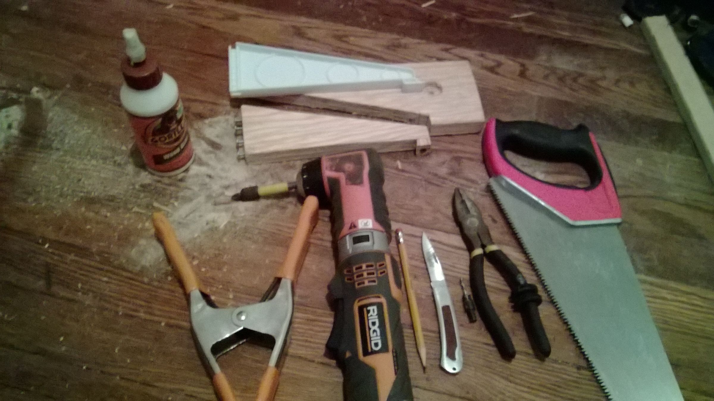 DIY Replacement Leg for a Christmas Tree