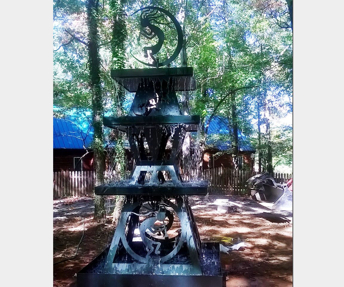 13' Coca Pelli Fountain