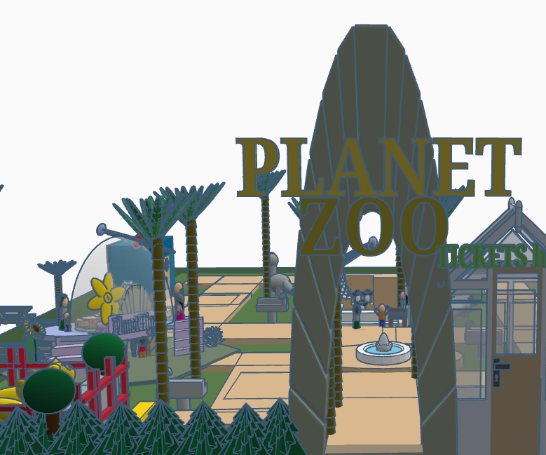 Landscape Architecture TinkerCAD Zoo Design Project Tinkercad