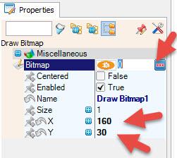 In Visuino Set Display