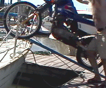 Getting a Motorcycle Aboard a Sailboat