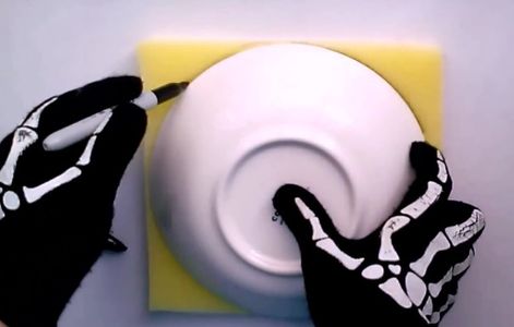We Will Start by Marking a Circle on Our Foam