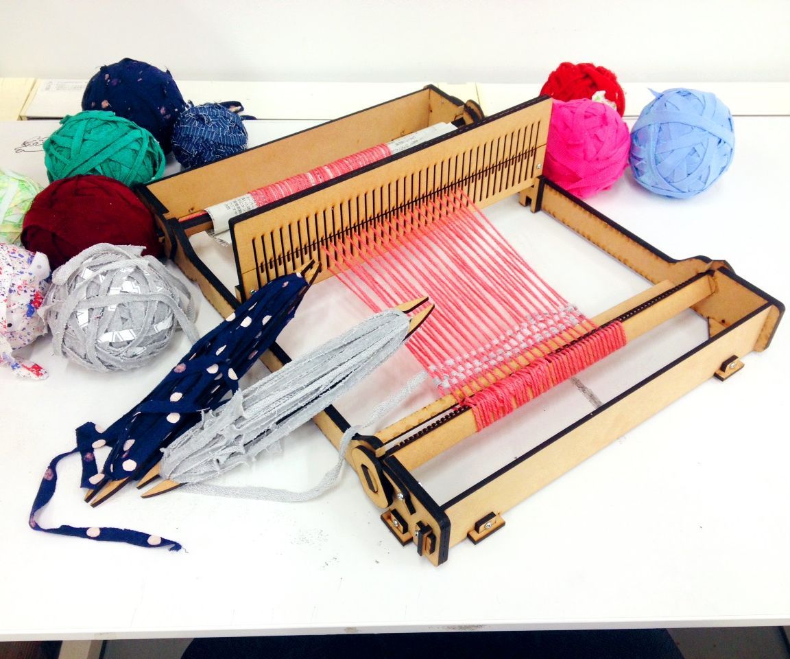 Tabletop Weaving