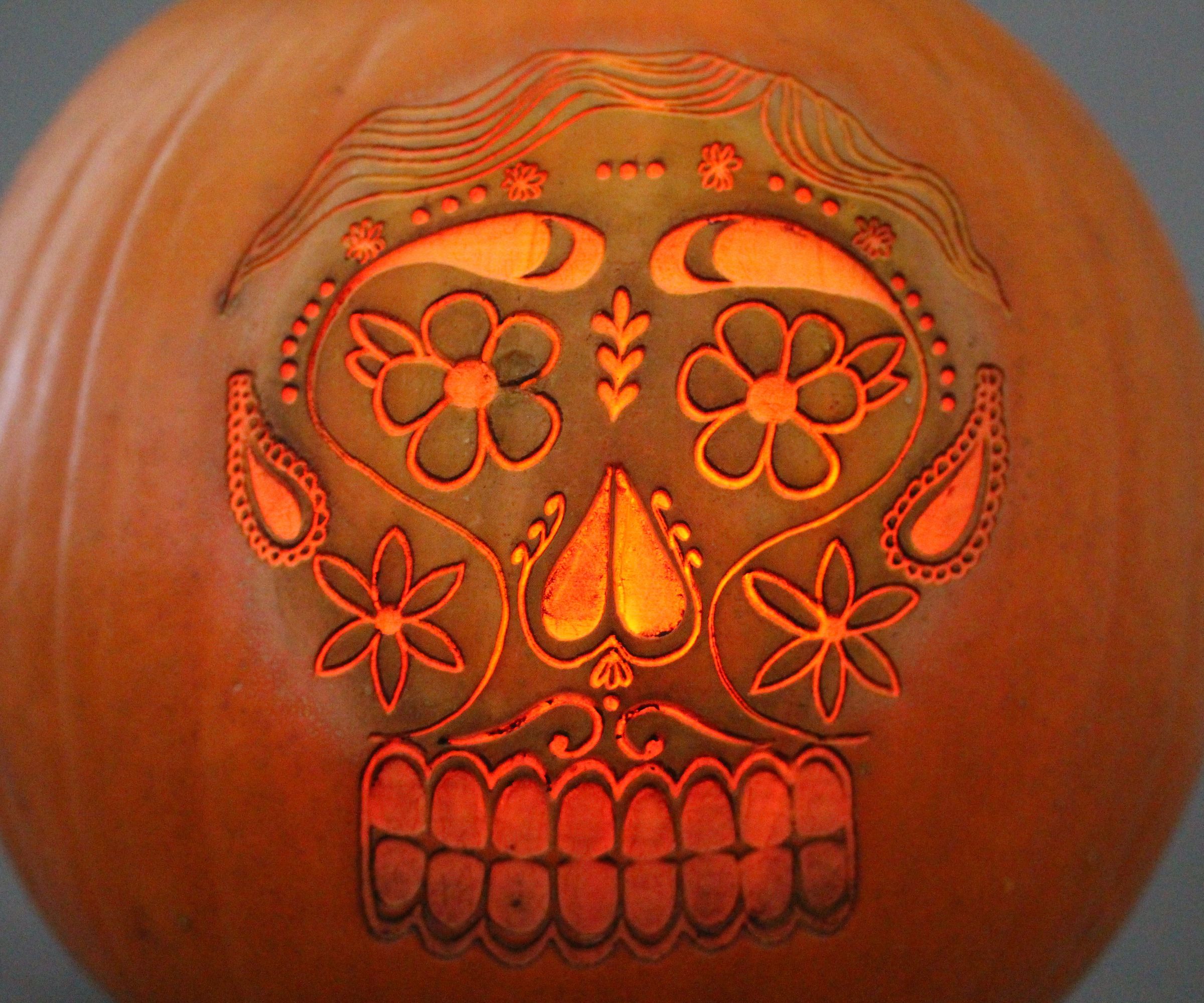 Laser Cut Jack O Lantern