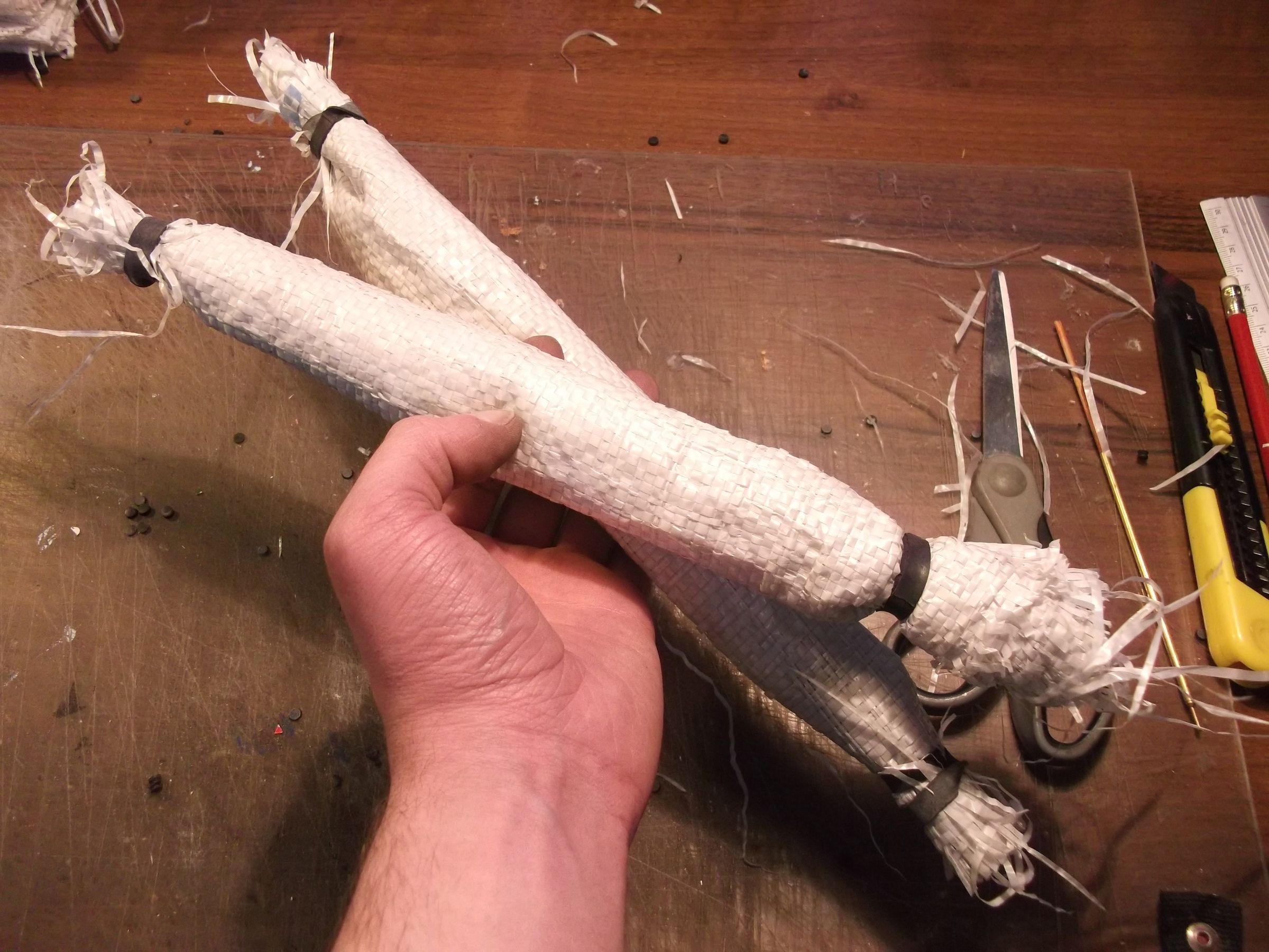 Inner Tubes + Plastic Bags Woven Rug #1 : 14 Steps (with Pictures ...