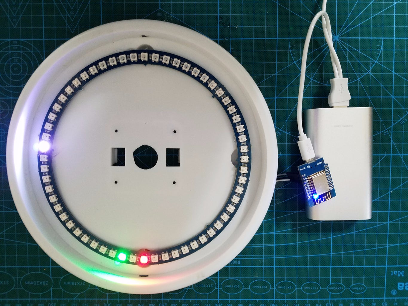 NeoPixel NTP Clock Using ESP8266