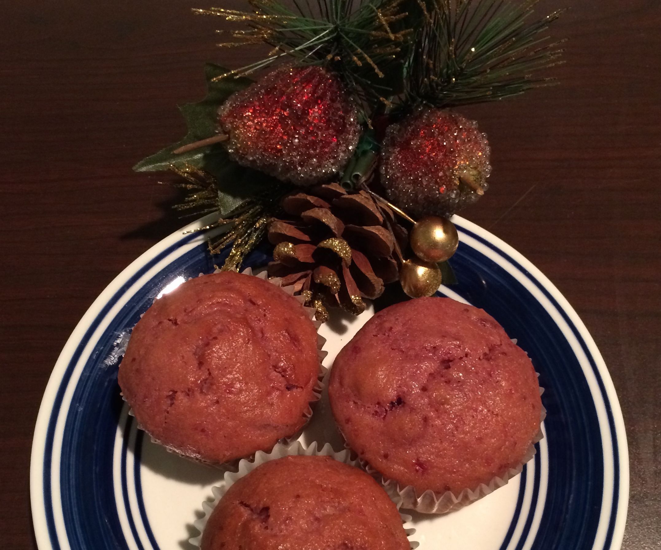 Cranberry Sauce Muffins
