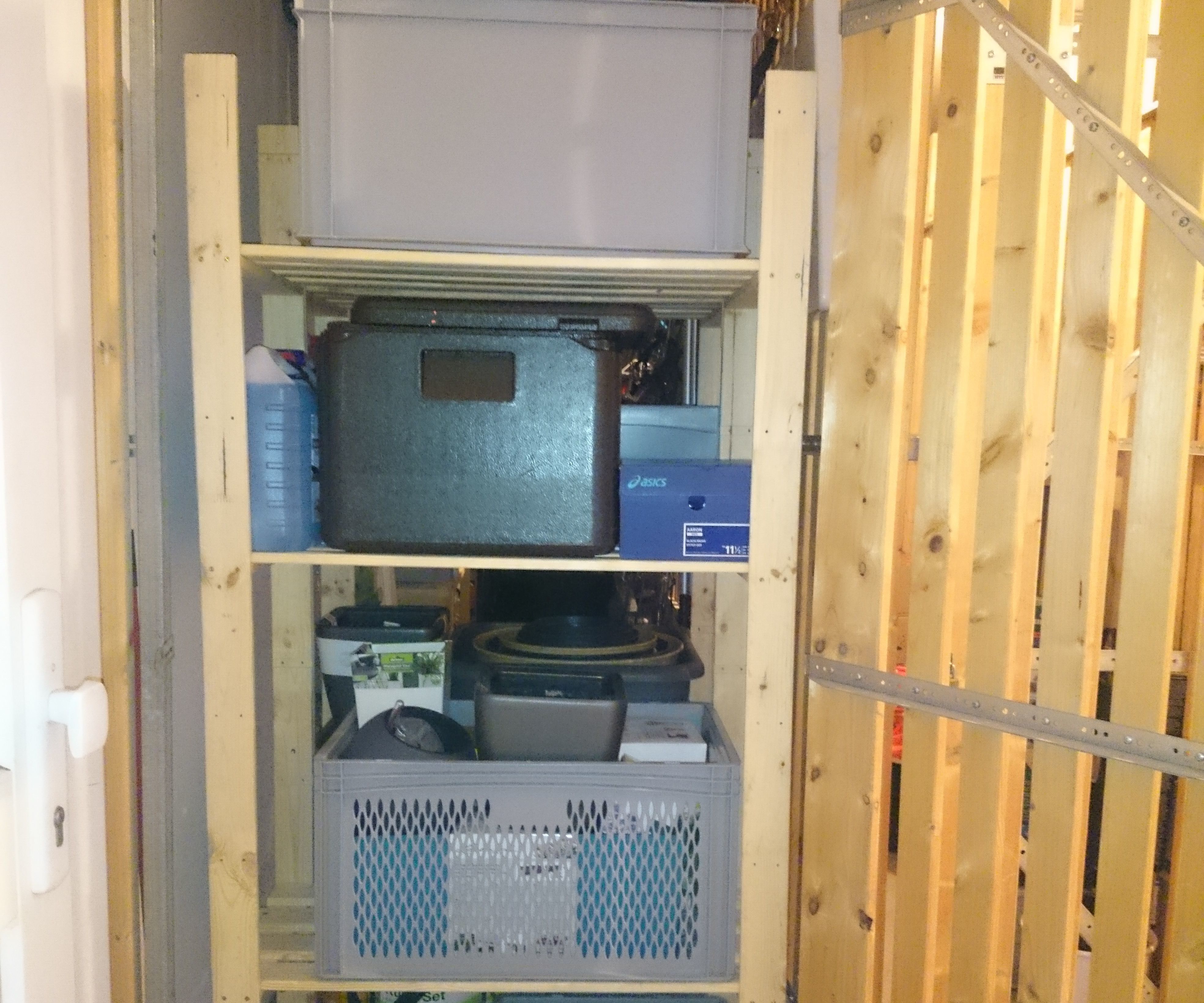 Rolling Storage Shelf Unit