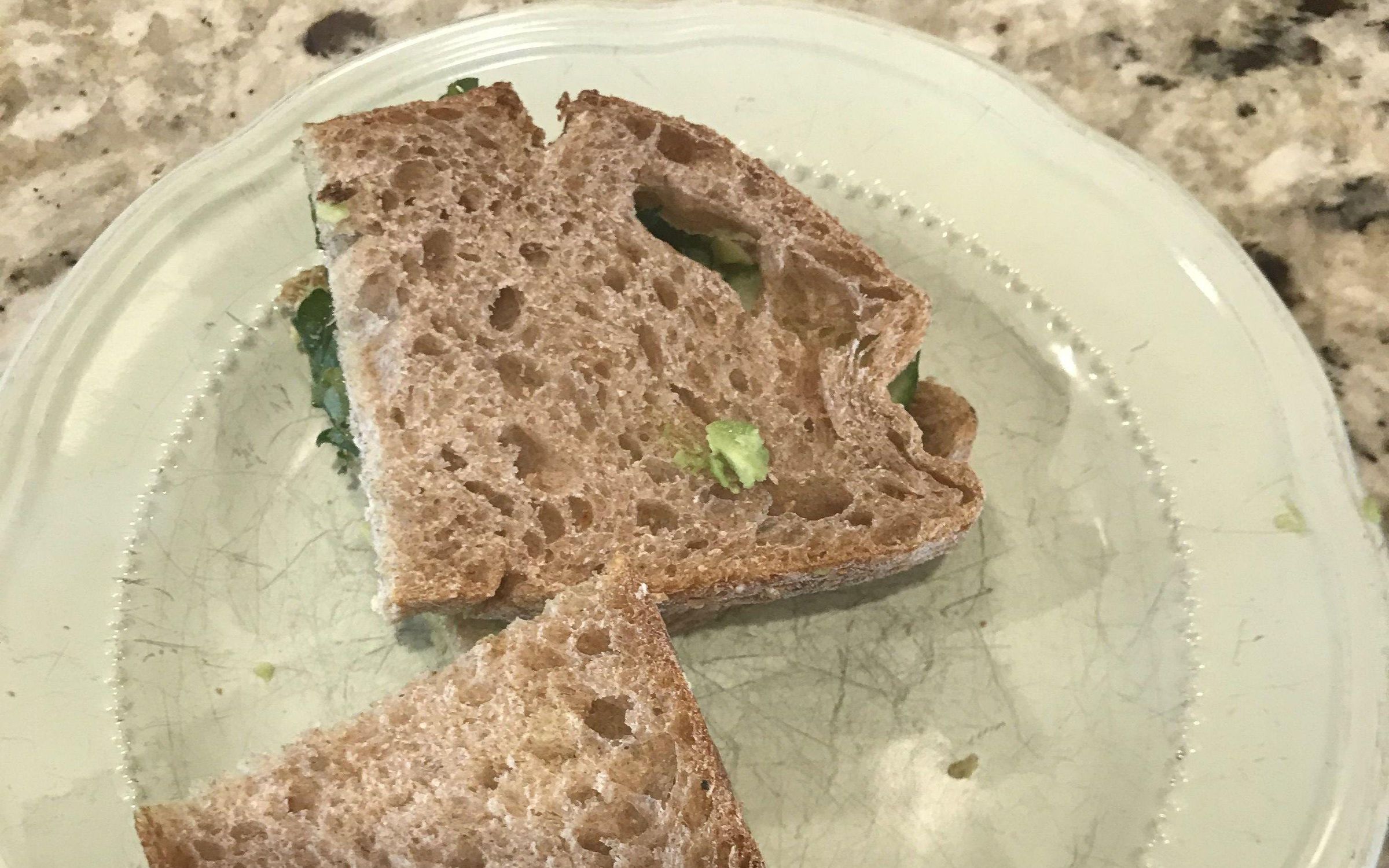 Kale-acado Sandwich.