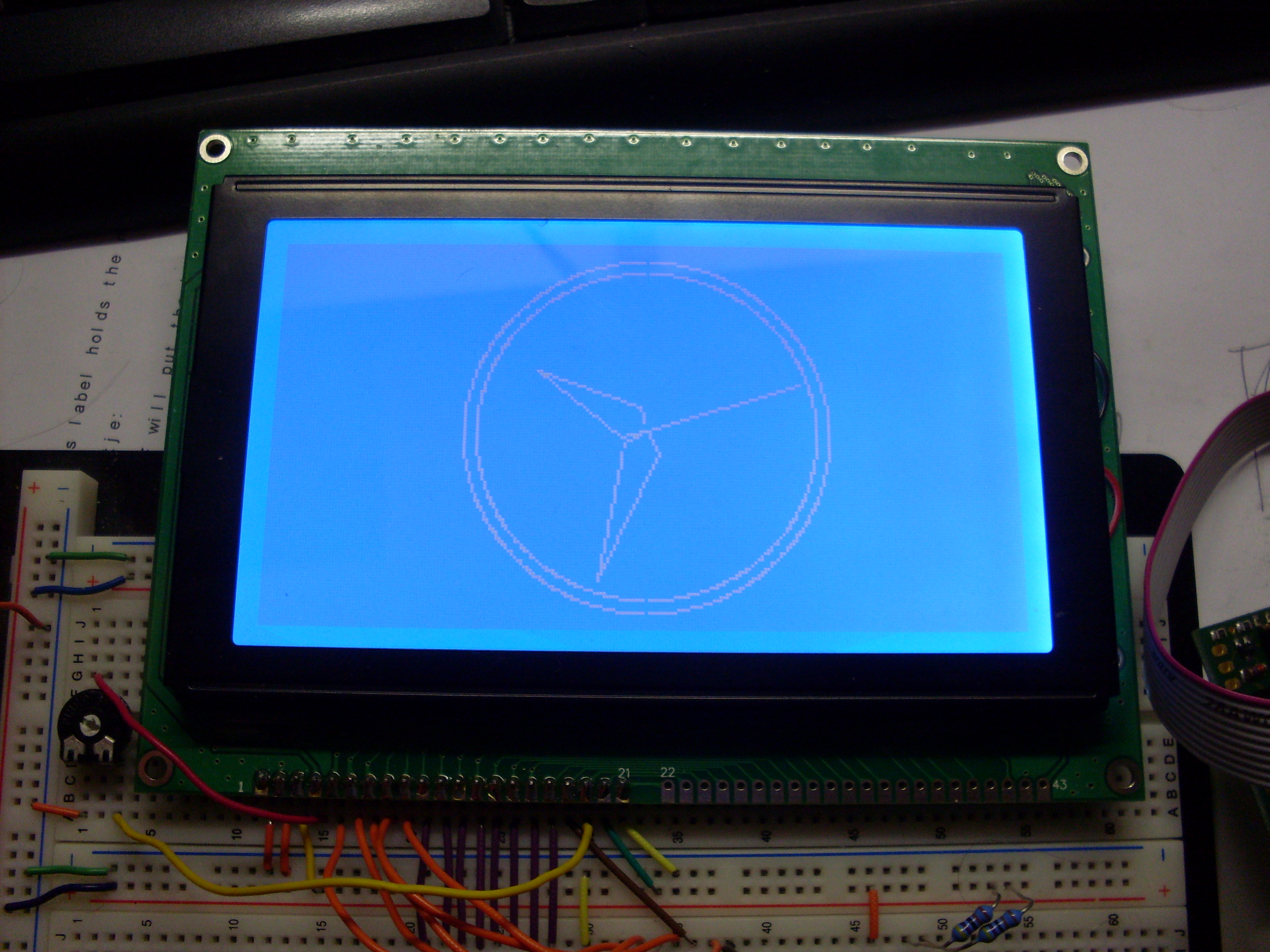Analog Clock for Graphic LCD : 4 Steps - Instructables