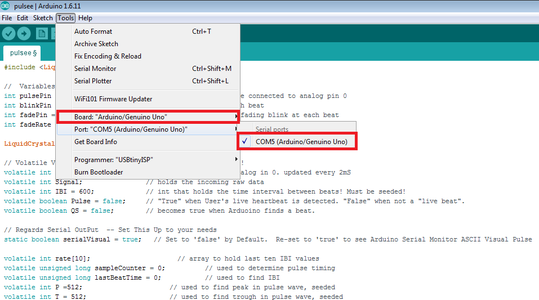 Pulse Sensor With Arduino Tutorial : 9 Steps (with Pictures ...