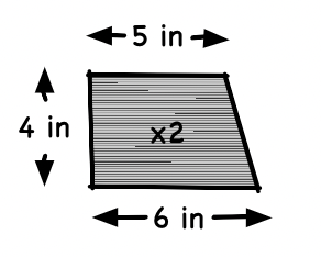 Measure and Cut Side Pieces