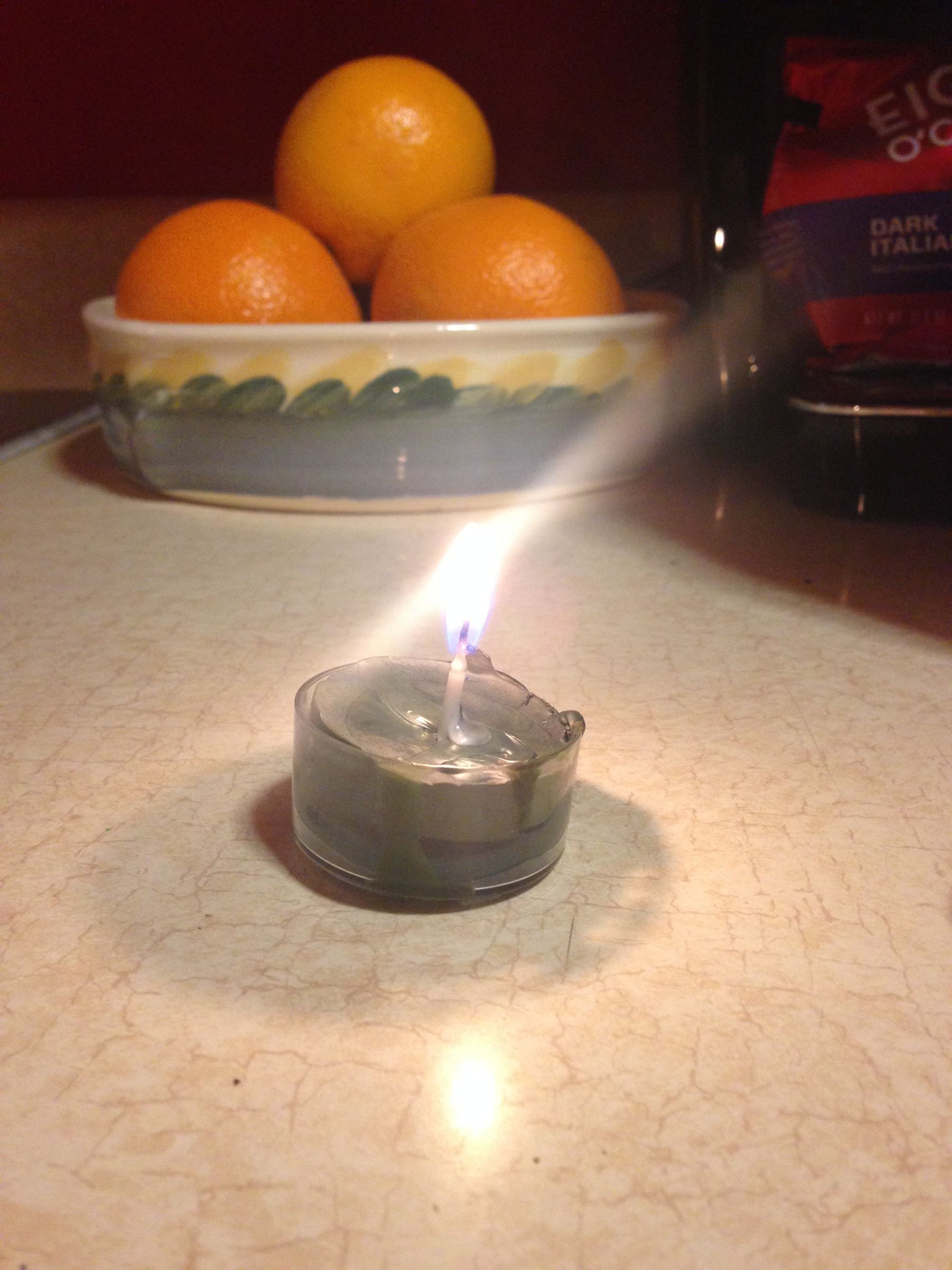 Reusable Crayola Candle