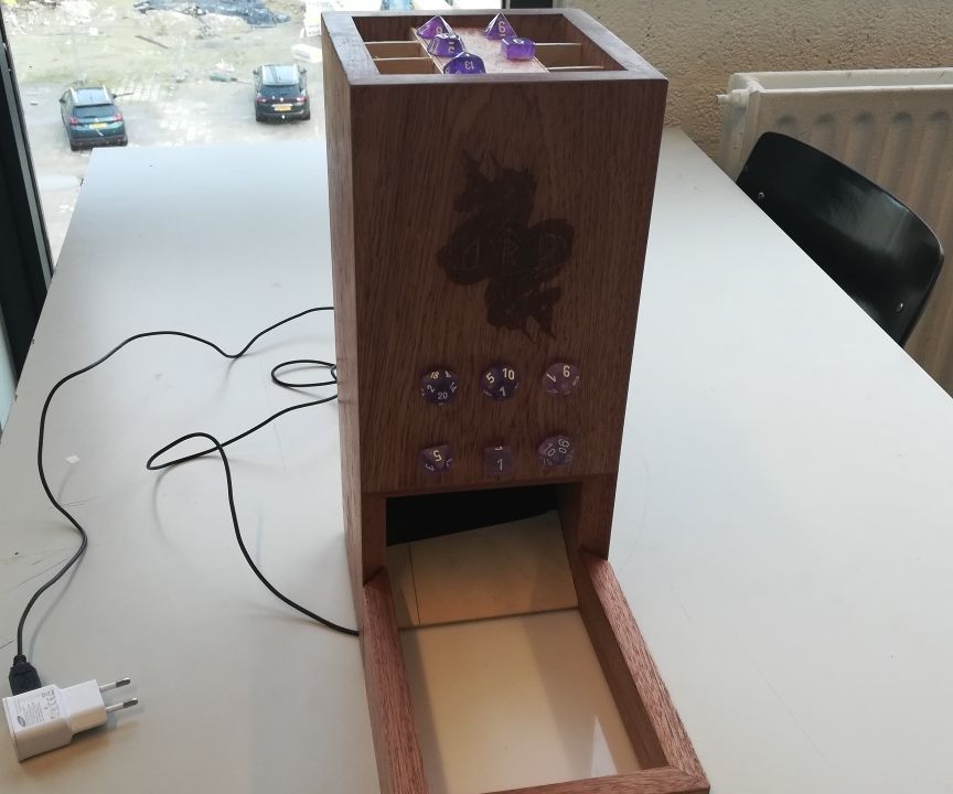 Arduino Automatic Dice Tower 