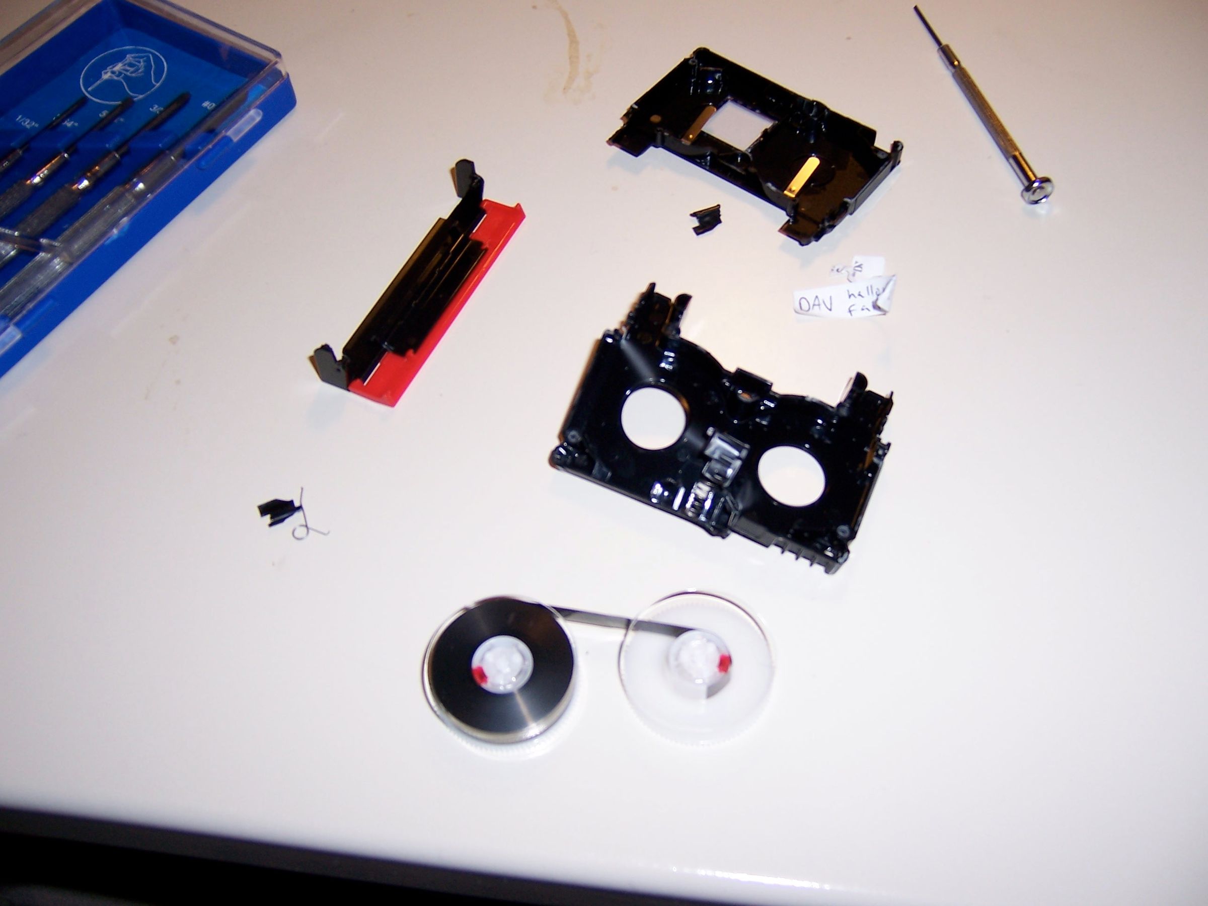 Salvage a Broken Mini DV Tape 3 Steps (with Pictures) Instructables
