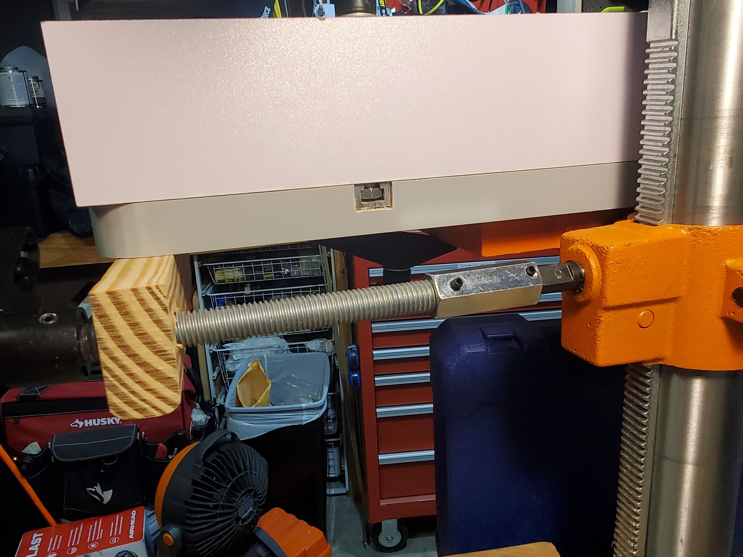 WEN Drill Press Table Adjustment Handle Extension 6 Steps (with