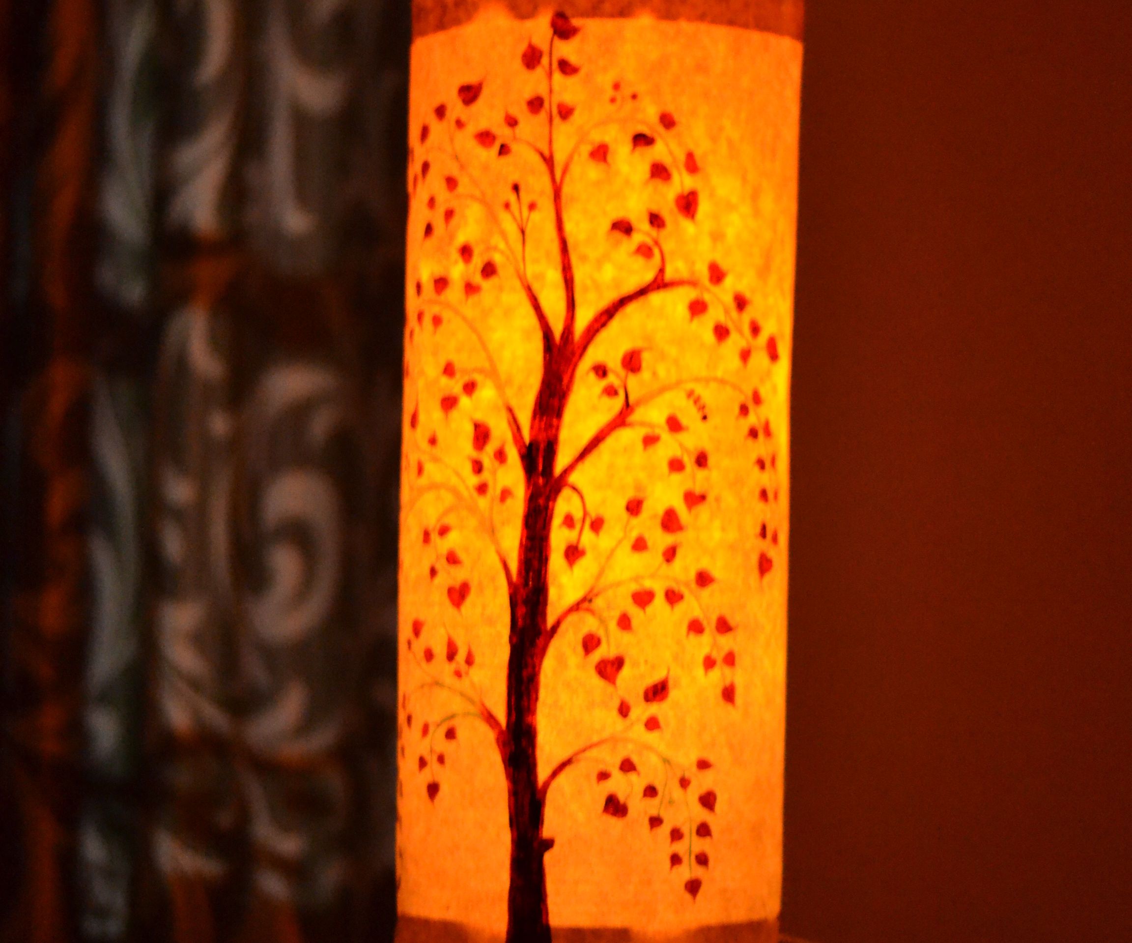 Worli Painted Lamp