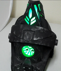 LED Light Up Robot Helmet