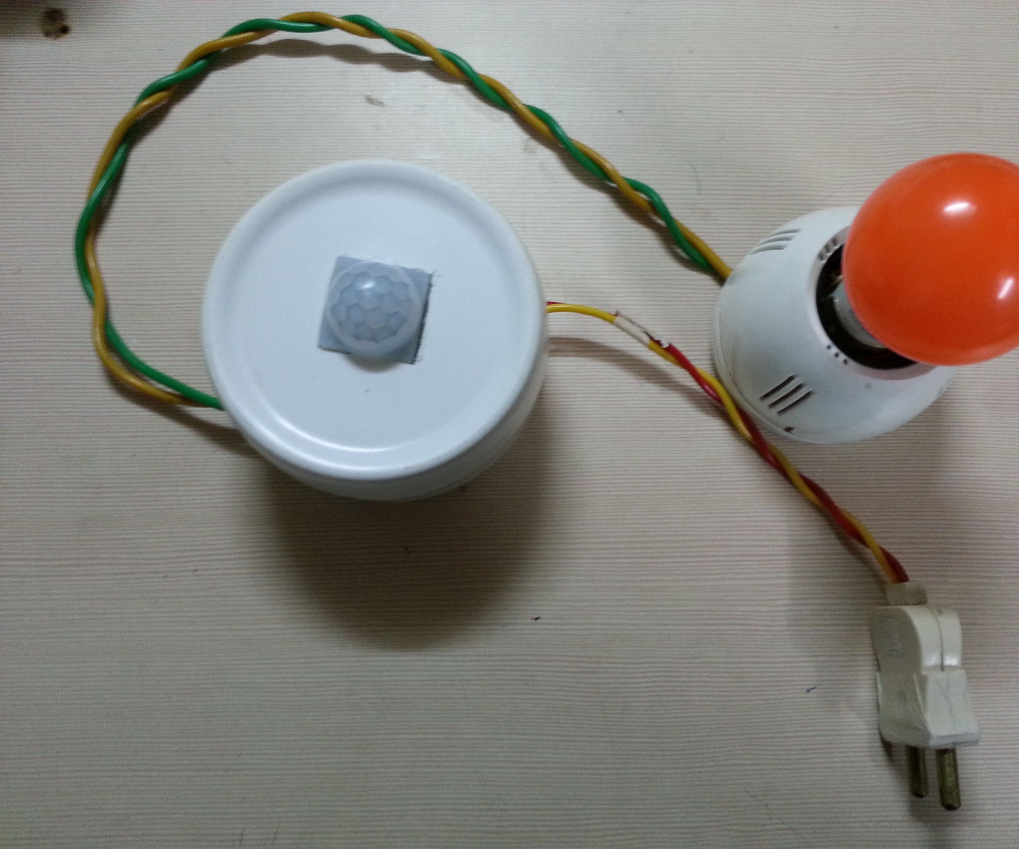 Simple Motion Sensor Light 5 Steps Instructables