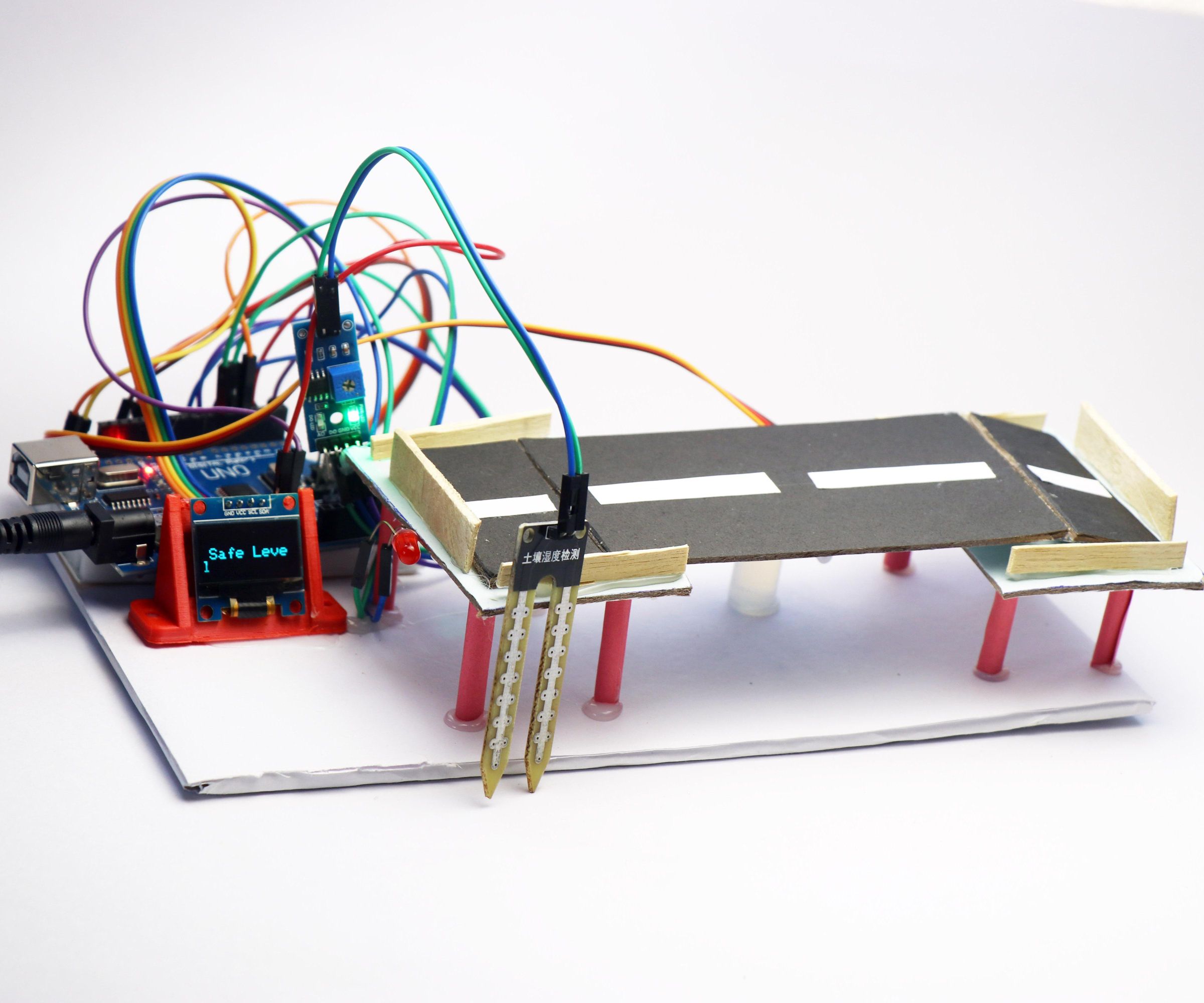 Smart Bridge Using Arduino With Auto Height Increase