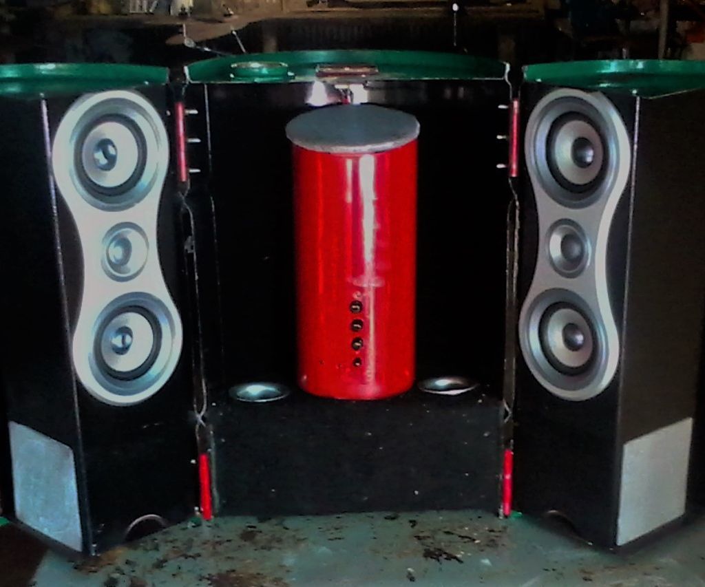Oil Drum Stereo