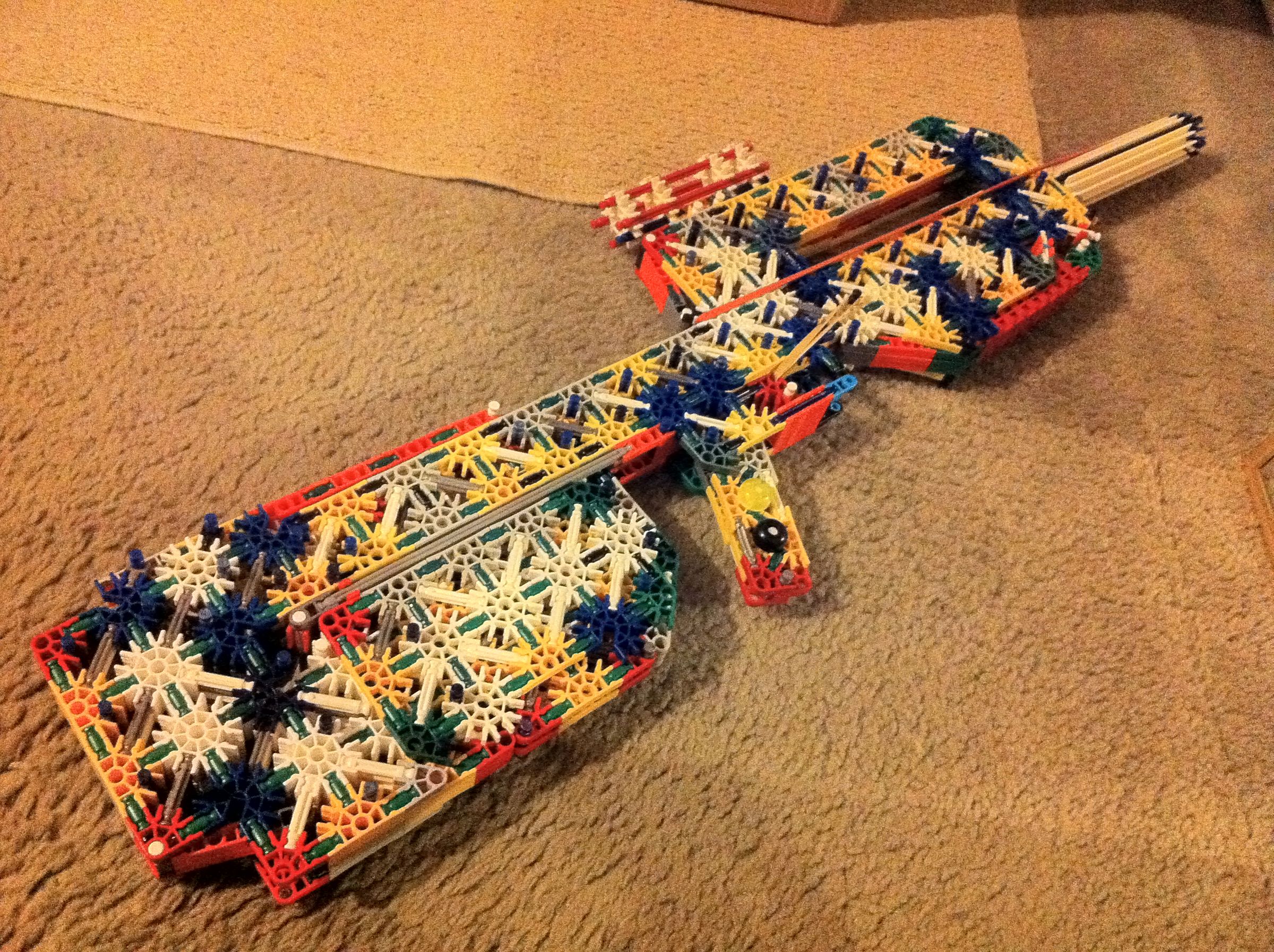 Knex Halo 2/4 Battle Rifle Replica.