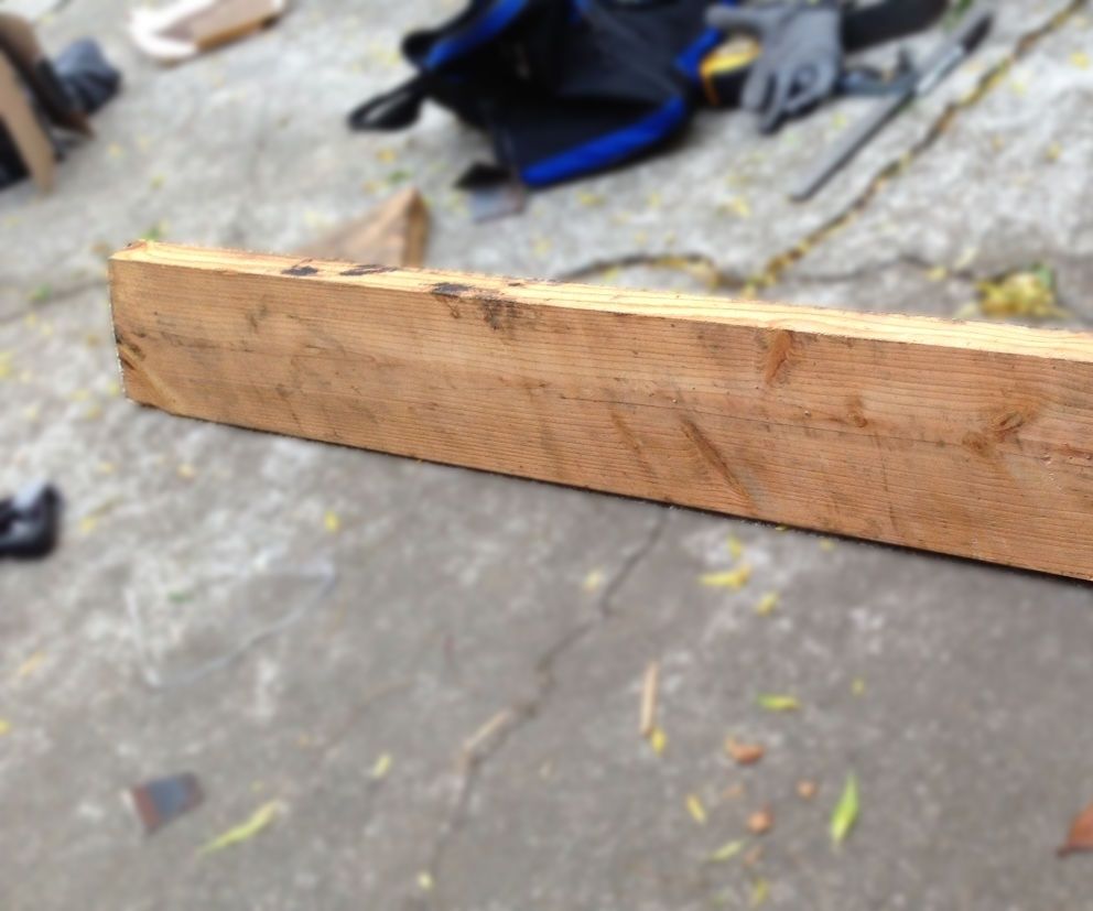 Heavy Gauge Steel Brake Made From Wood