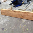 Heavy Gauge Steel Brake Made From Wood