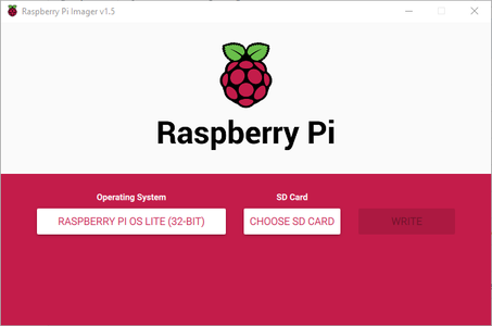 Burn the Raspberry Pi OS Image to the SD Card