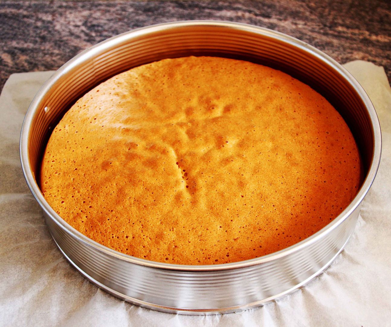 Basic Sponge Cake Base Recipe 4 Steps Instructables