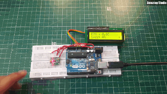 Arduino Based Pulse Oximeter Health Monitoring : 10 Steps (with ...