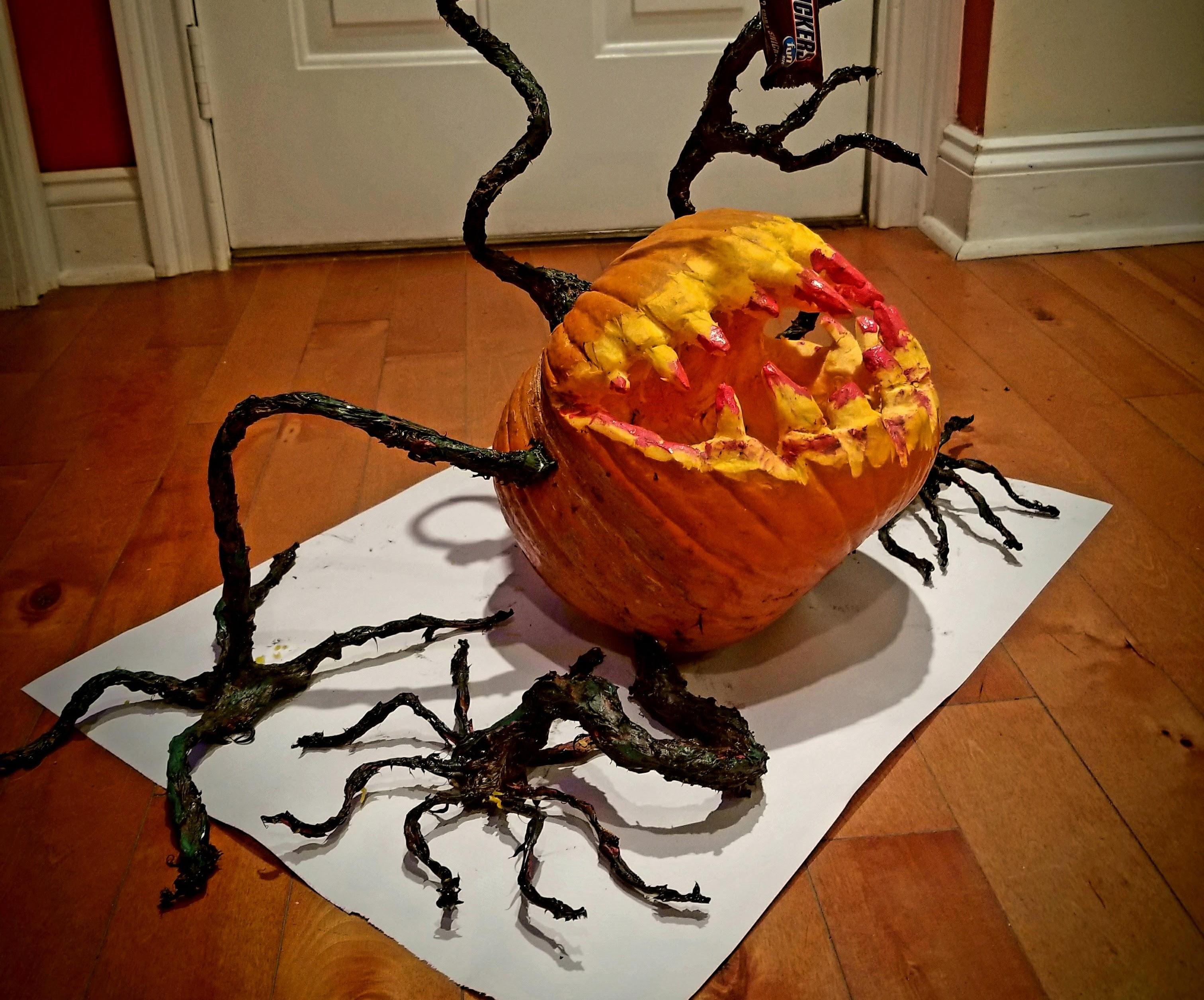 Scary Angler Pumpkin 