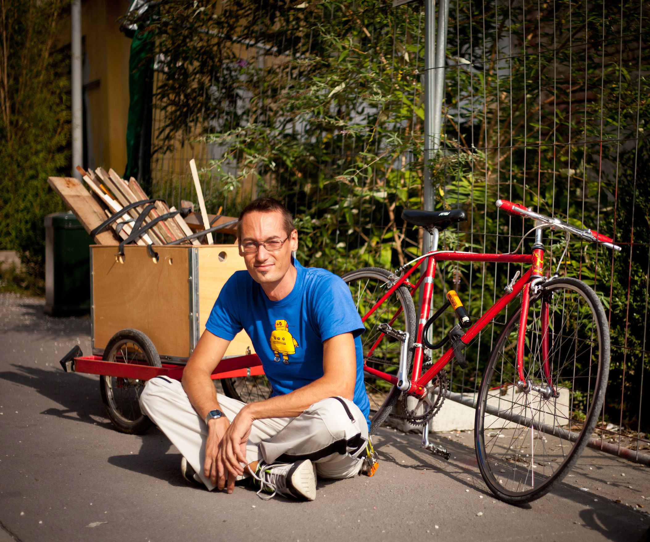 Bicycle Trailer for Heavy Cargo