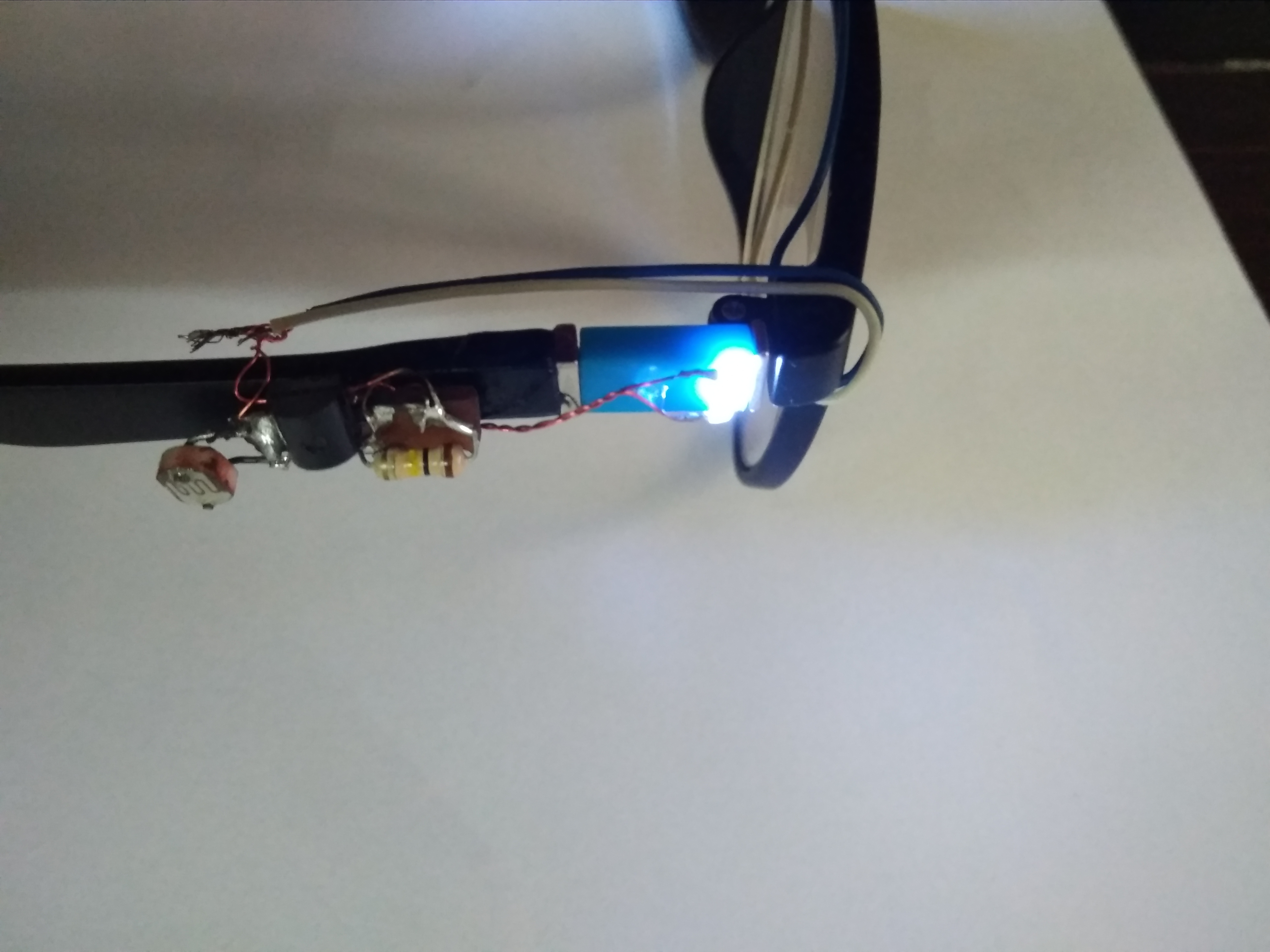 LEDs Glasses 3 Steps Instructables