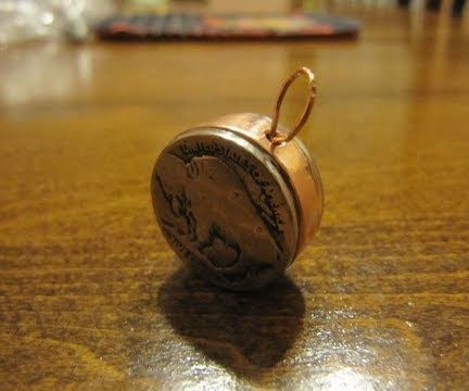 Buffalo Nickel Coin Pendant. Coin Jewelry. Great Gift for Everybody. 