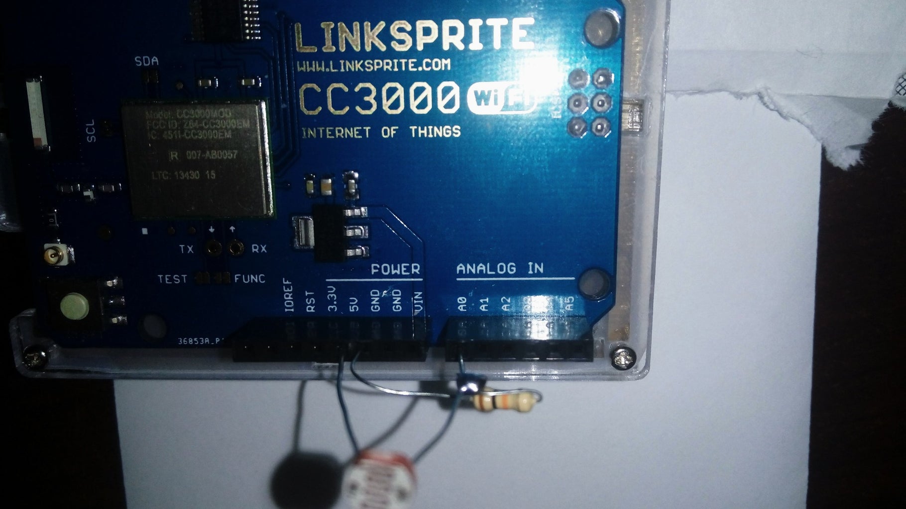 Simple Arduino Photocell Circuit and Data Logging 