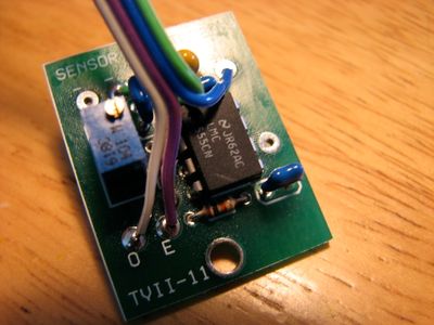 Connecting the ThereminVision Sensor Modules