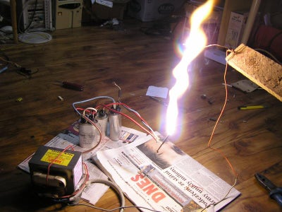 Electric Fail , Explosion, High Voltage, Fire, Jacob's Ladder
