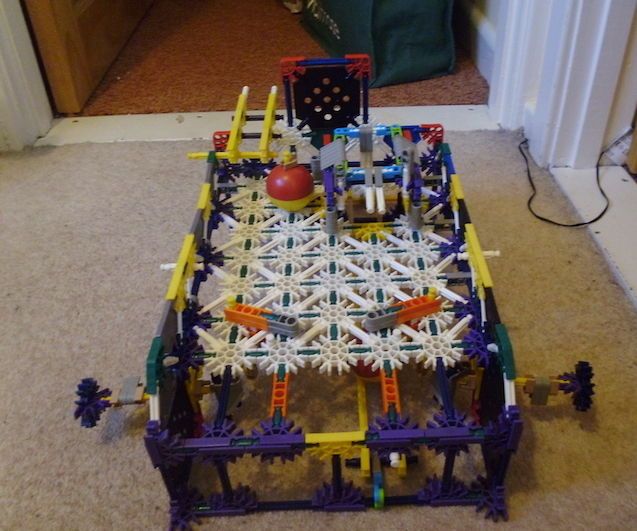 K'nex Pinball Machine With No Lift