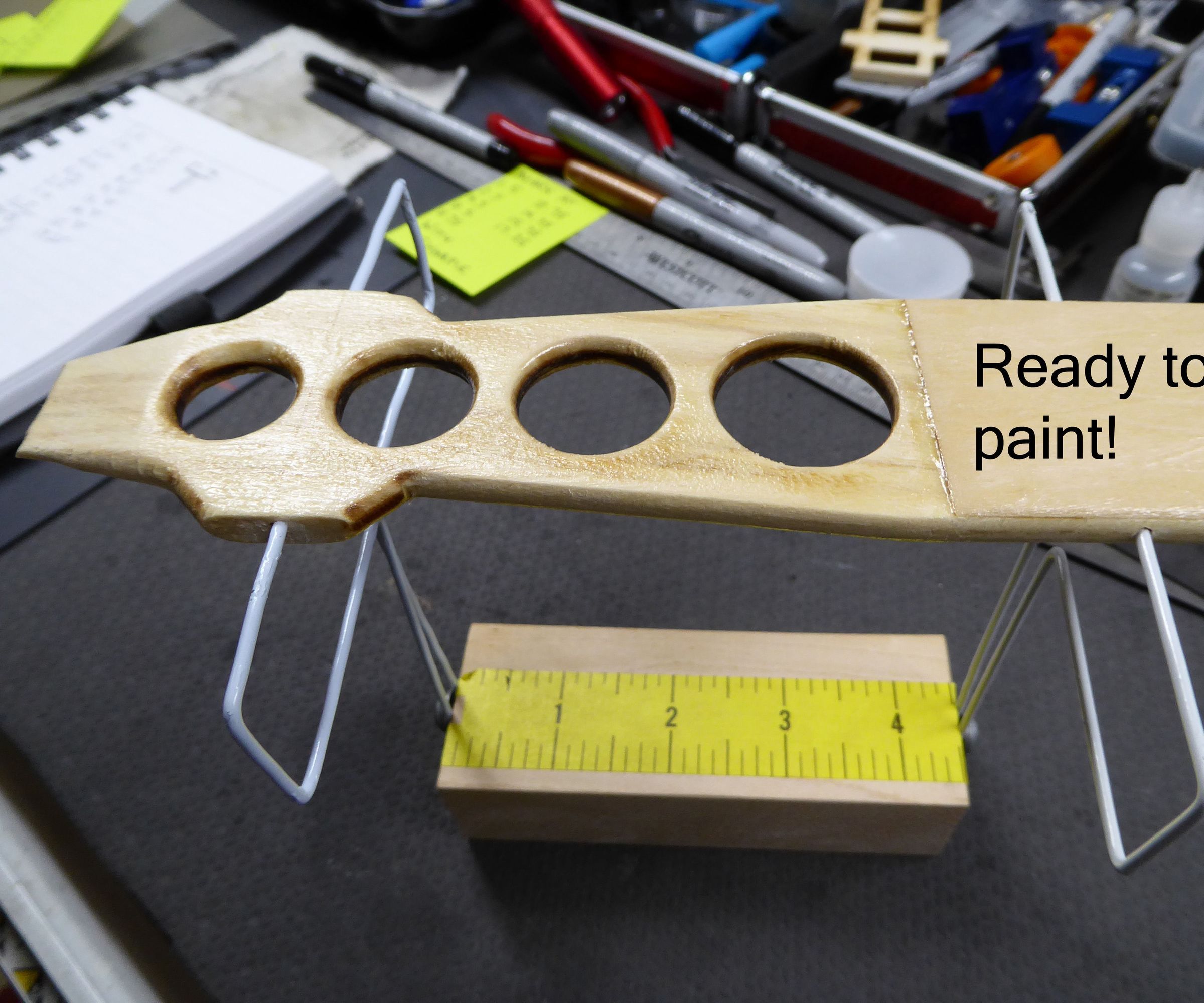 Pinewood Derby Paint Stand