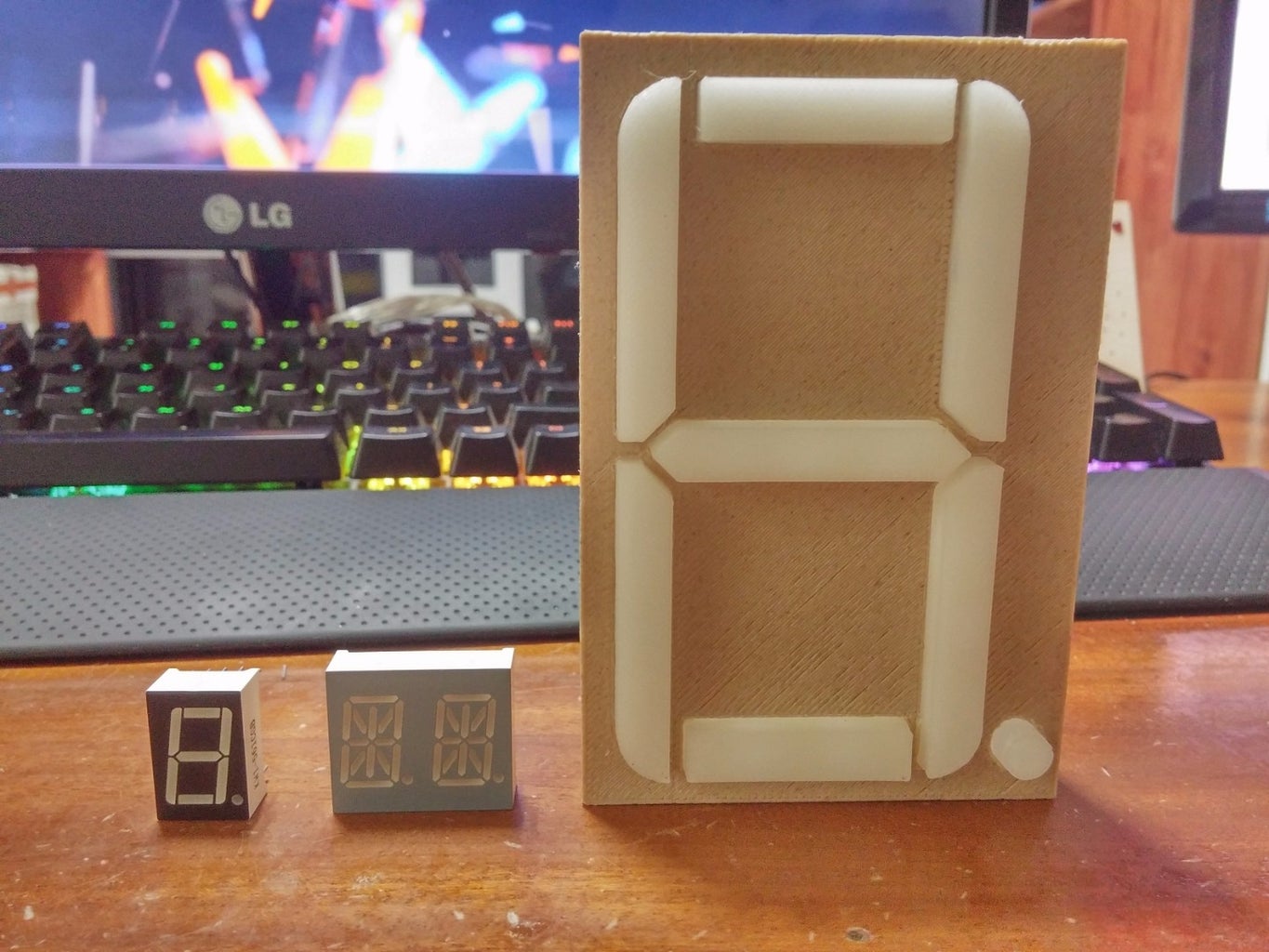 4" Seven Segment Display : 5 Steps (with Pictures) - Instructables