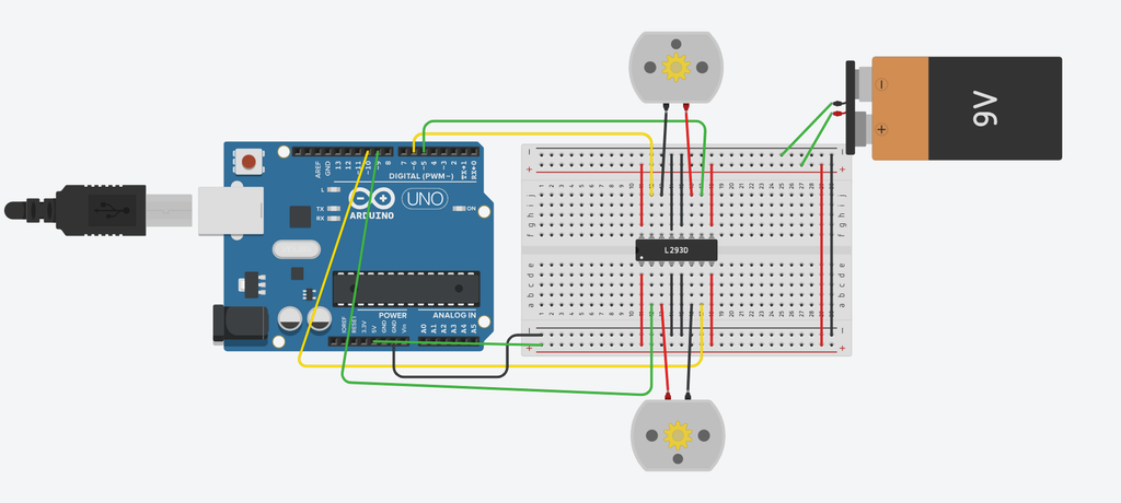 Two Wheel Control Arduino Two-Wheeled Drive Car With a Robotic Arm : 7 Steps (with Pictures ...