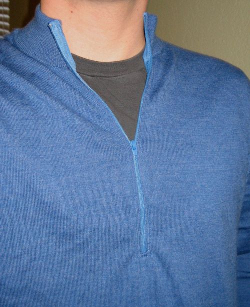 Wool Cycling Jersey: Adding a Zipper