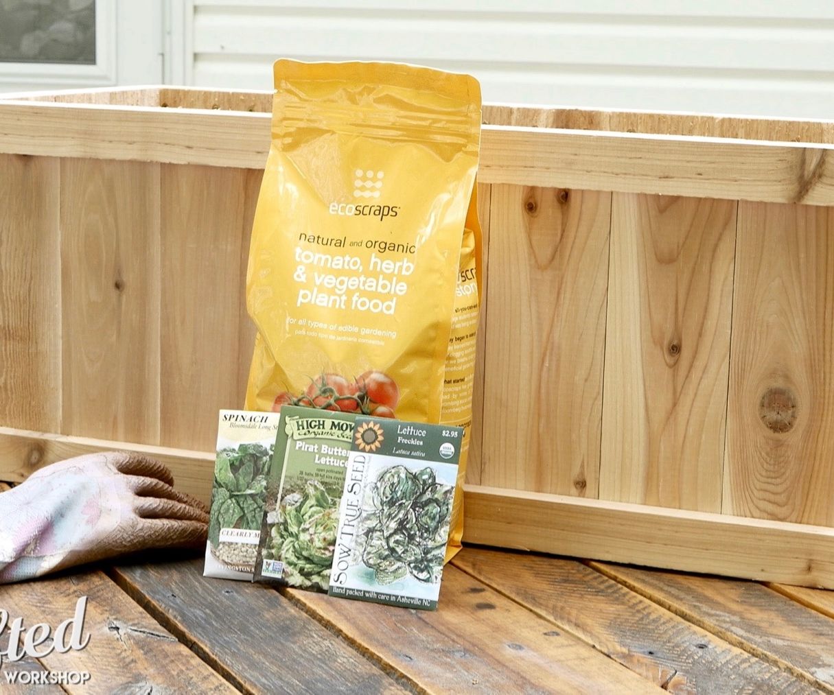 DIY Cedar Planter Box