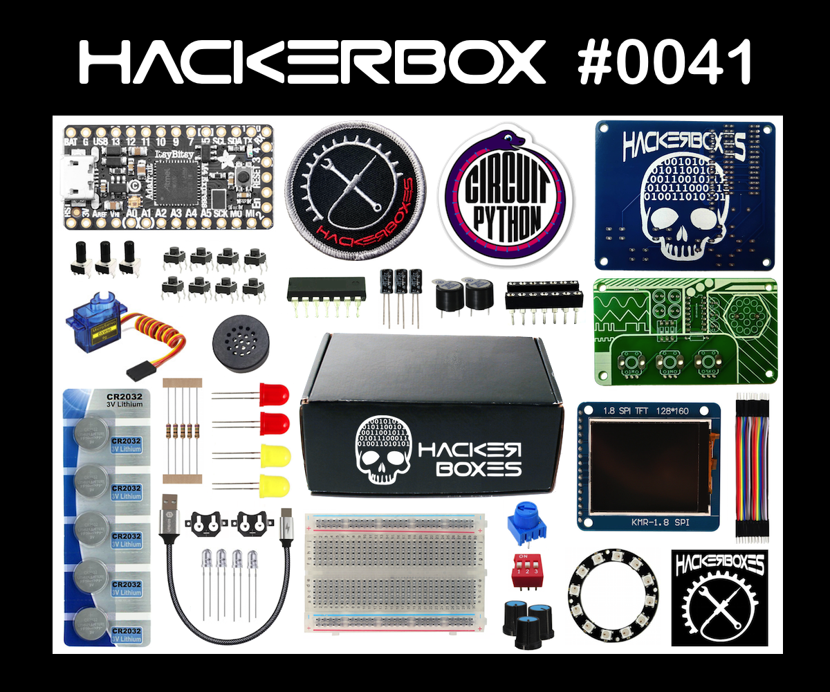 HackerBox 0041: CircuitPython
