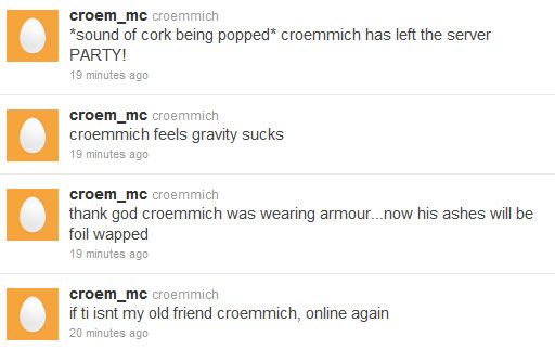 Tweeting Minecraft AI