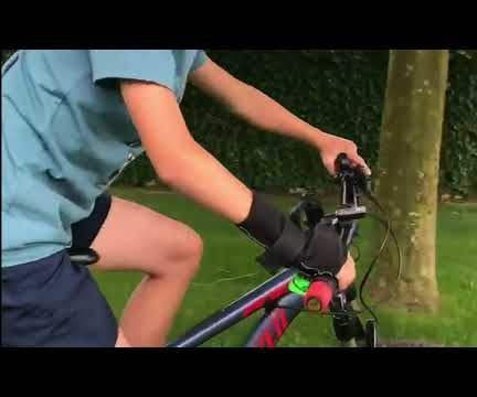 Mountainbike Helper for Hemiplegia Patients